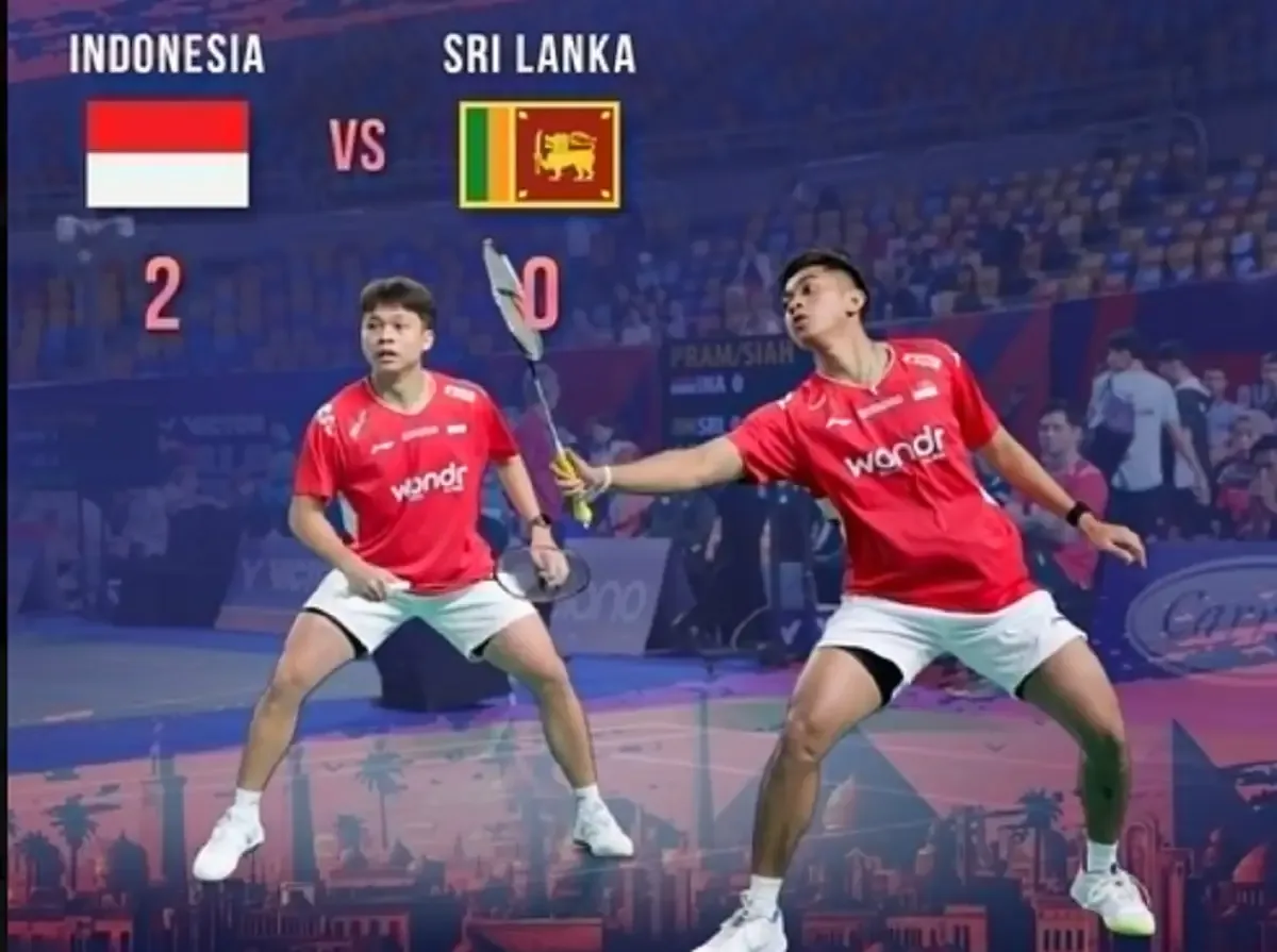 Hajar Sri Lanka 2-0, Indonesia Lolos ke Playoff World Junior Championships 2026